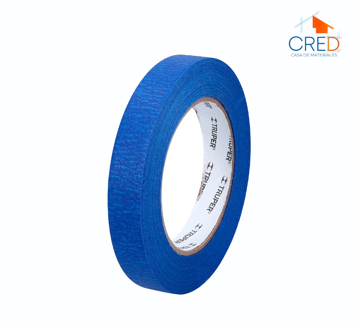 Cinta masking tape azul de 3/4